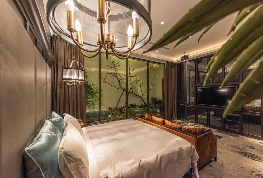 Green Palm Motel Yuanlin Exteriér fotografie